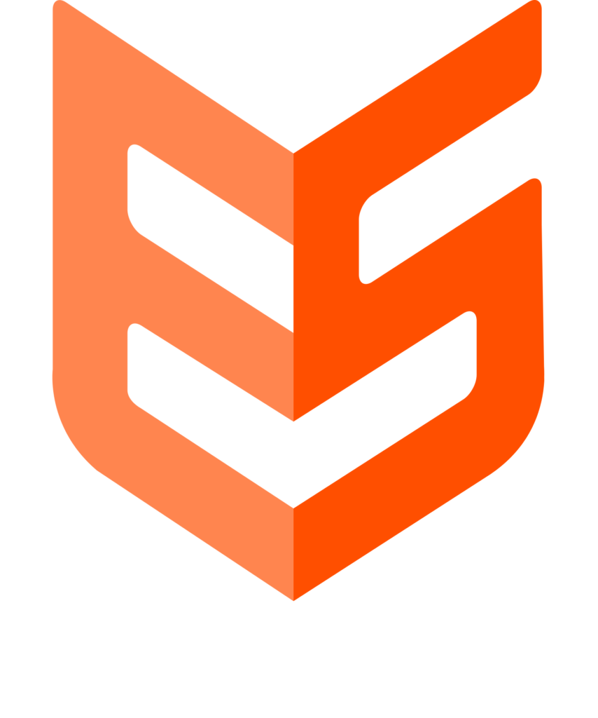 EntrySign Portrait Logo White Text, R