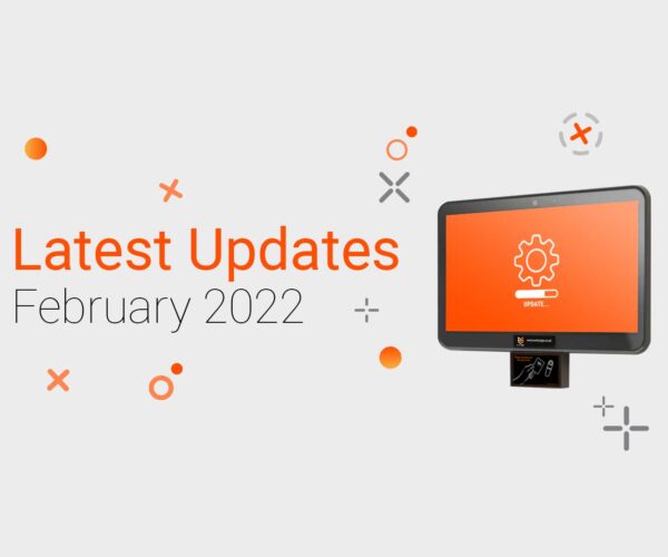 EntrySign system loading latest visitor management software updates