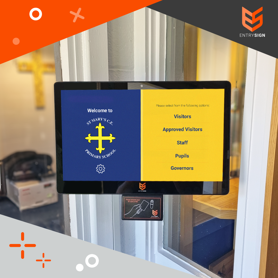 Keep staff, students, and visitors safe with EntrySign.