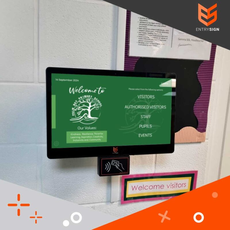 Maintaining a safe space for staff, students, and visitors at Palm Bay Primary School with EntrySign.