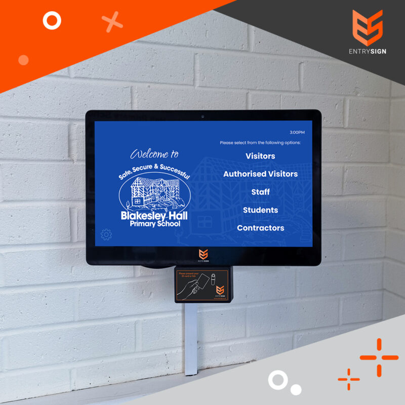 Guaranteed security for everyone at Blakesley Hall School with EntrySign.