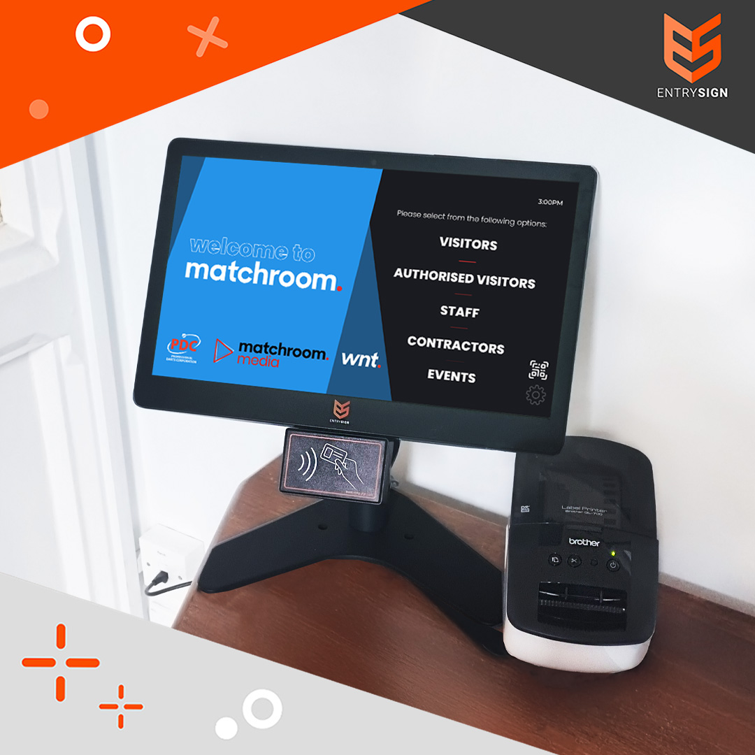 Keeping Matchroom Ltd safe and secure with EntrySign.